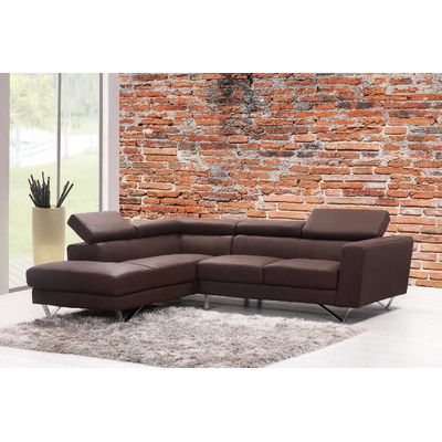 DIMEX ART Самозалепваща се флизелинова фототапета червена тухлена зидария 375 x 250 см