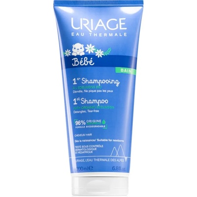 Uriage Bébé 1st Shampoo нежен детски шампоан за по-лесно разресване на косата 200ml