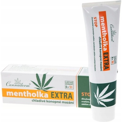 Cannaderm Mentholka Extra konopné mazanie 150 ml