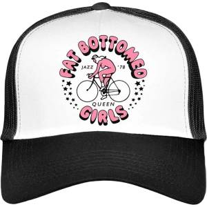 Queen Fat Bottomed Girls Шапка с козирка Black & White UNI (QUMBCAP03BW)