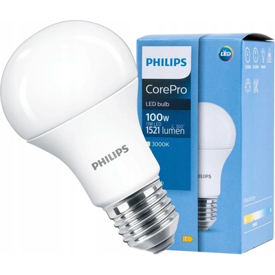 Philips CorePro LEDbulb ND 13-100W A60 E27 830 LED Žárovka 13W 1521lm SKL000449075
