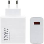 Xiaomi mdy-16-en мрежово зарядно устройство с usb изход, 120 w, бързо зарядно с pd, БЯЛО (mdy-16-en)