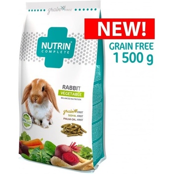 Nutrin Complete Grain Free Rabbit Vegetable 1,5 kg