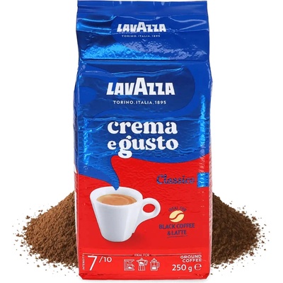 Lavazza Crema e Gusto mletá 250 g