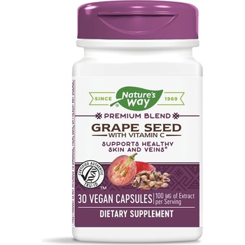 Nature's Way Гроздово семе 100 mg 30 V капсули | Nature’s Way (14320)