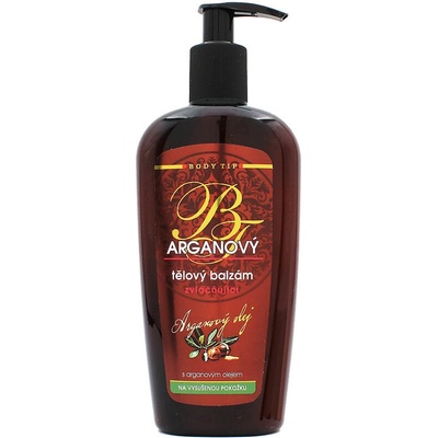 Vivaco Body Tip BIO Telový balzam s arganovým olejom 300 ml