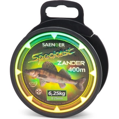 Saenger Specialist Zander 400 m 0,25 mm 6,25 kg