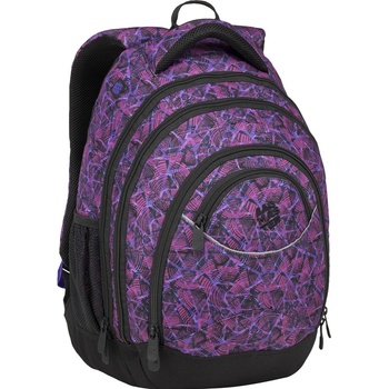 Bagmaster Energy 9 D studentský batoh růžovo fialová