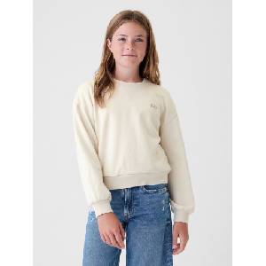GAP Детски суитшърт с логото на GAP GAP | Bezhov | Момичешки | XS