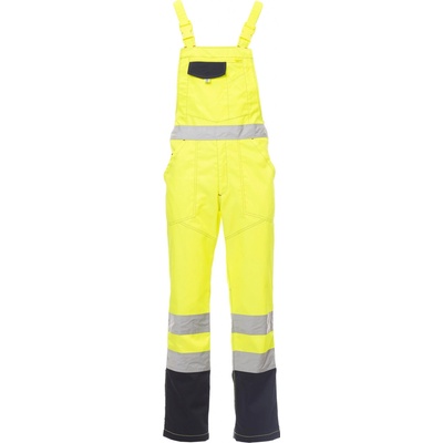 Payper SKILL reflexné nohavice na traky 5XL Fluorescent yellow Navy blue