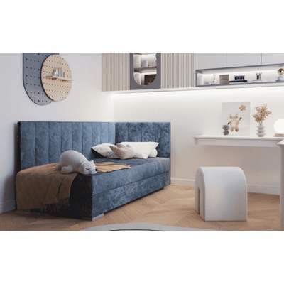 ArtBed Coimbra III modrá pravé