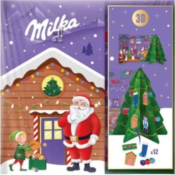 Milka Pop Up adventní kalendář 163 g
