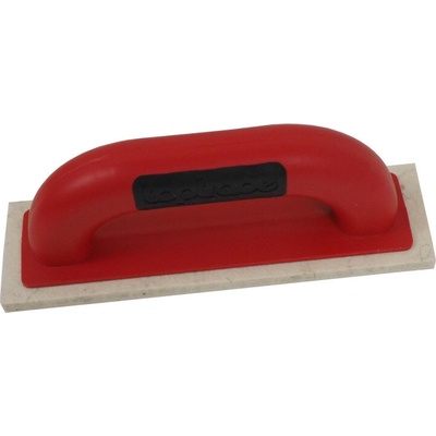 TOPTRADE hladítko ABS, plsť biela, špaletové, PROFESSIONAL, 220 x 65 x 8 mm