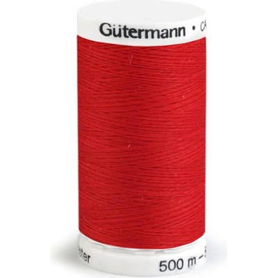 Prima-obchod Polyesterové nitě návin 500 m Gütermann, barva 156 Fiery Red