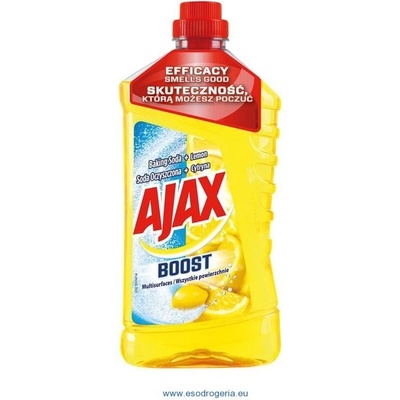 Ajax Boost univerzálny čistiaci prostriedok Baking Soda a Lemon 12 x 1 l