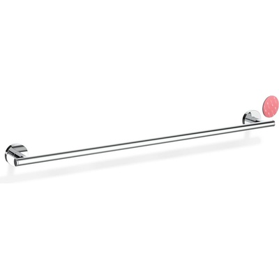 DECOR WALTHER Закачалка на релса за кърпи Basic самозалепващ се монтаж 65 см хром (0535200)