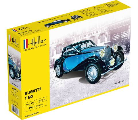Heller Bugatti T.50 1:24