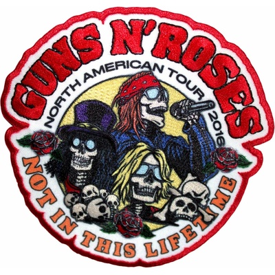 Nažehlovačka Guns N’ Roses - Not In This Lifetime NA Tour '16