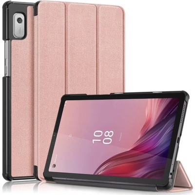 Vsetkonamobil 56638 LEATHER Zaklápací obal pre Lenovo Tab M9 ružovozlatý