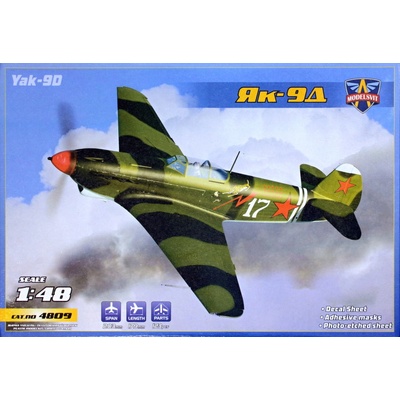 MODELSVIT Yakovlev Yak 9D Long range WWII fighter 5x camo 1:48