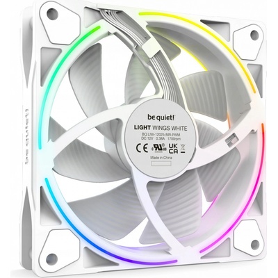 be quiet! Light Wings WHITE 120mm PWM Triple Pack BL100