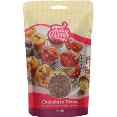 FunCakes termostabilní mléčné čokoládové dropsy 350 g