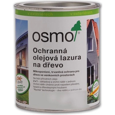 Osmo 905 Ochranná olejová lazura na dřevo 0,75 l Patina