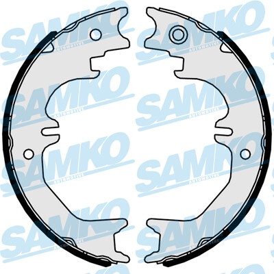Sada brzd. čeľustí parkov. brzdy SAMKO 81084