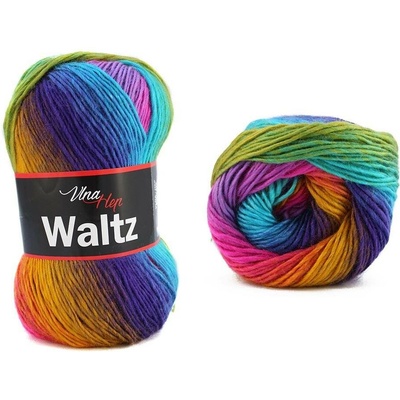 Vlna - Hep příze Waltz 5703 barevná