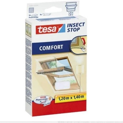 TESA síť proti hmyzu do střešních oken, 1,2 x 1,4 m, bílá, COMFORT – Zbozi.Blesk.cz