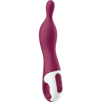 Image 1 of Satisfyer Луксозен вибратор за a-точка "satisfyer a-mazing 1 berry" 21 см