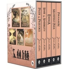 Greatest Works of Jane Austen Set of 5 Books