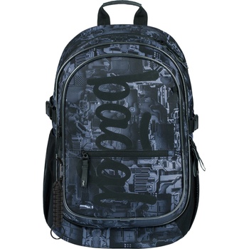 Baagl batoh Core Technic černá šedá