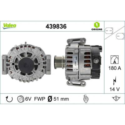 Generátor VALEO 439836