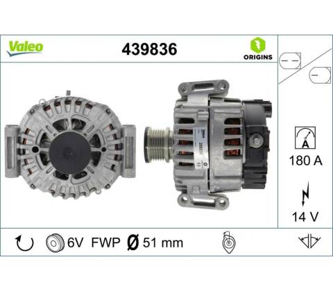Generátor VALEO 439836