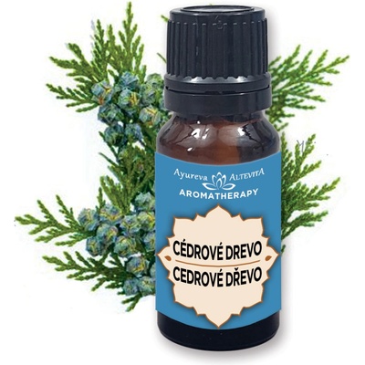 Altevita 100% esenciálny olej Cedarwood cédrové drevo 10 ml