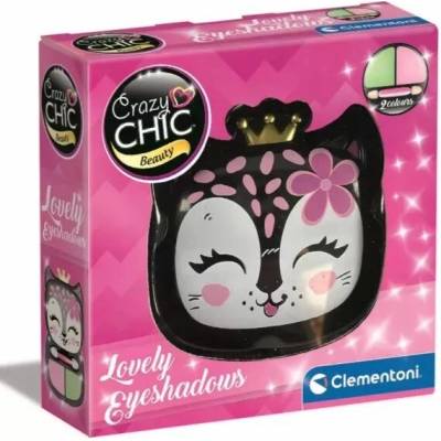 Clementoni Crazy Chic Očné tiene s leopardím vzorom