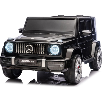 Mercedes-Benz G63 AMG 4x4 Двуместен Акумулаторен Джип, Черен, Литиева Батерия, EVA Гуми и Дистанционно (52369856)
