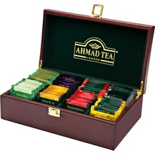 Ahmad Tea Drevená kazeta Tea Keeper 80 x 2 g