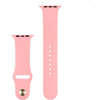 COTEetCI silikonový sportovní náramek pro Apple watch 42 / 44 mm růžový CS2086-LP