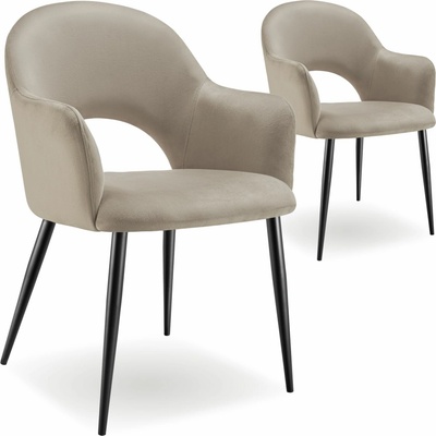 Tectake 405468 Sachel taupe 2 ks