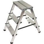 DRABEST Двустранна алуминиева стълба DRABEST 2x3 (03082300)