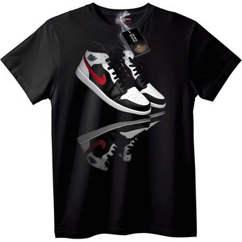 NOONEBRAND Тениска Air Jordan 1 Кецове - 2XL, White