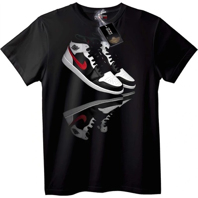 NOONEBRAND Тениска Air Jordan 1 Кецове - 2XL, White