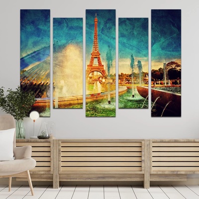 Art gift Декоративен панел за стена Айфелова Кула 3