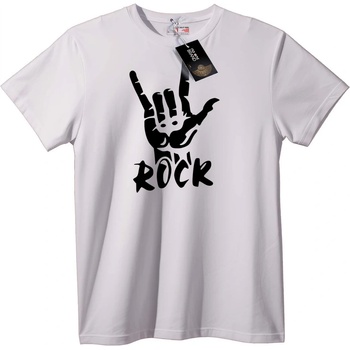 NOONEBRAND Тениска Рок Ръка - XS, White