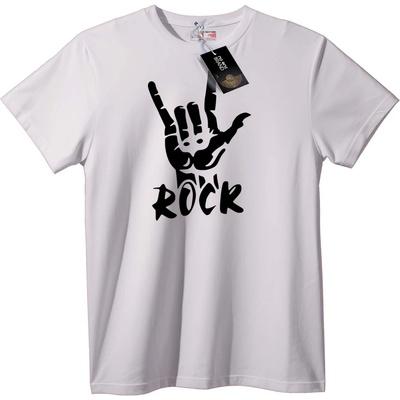 NOONEBRAND Тениска Рок Ръка - XS, White