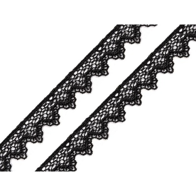 Prima-obchod Vzdušná krajka šíře 17 mm, barva 5 černá