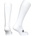 ATAK Sports Чорапи ATAK Sports Atak Plain Socks Senior - White