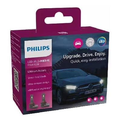 К-кт 2x LED Крушка за автомобил 11005 U2500 CX HB3/HB4 P20d/P22d/20W/12V 6000K (P6102)